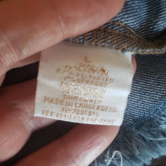 NEW! TINSELTOWN Raw Edge Jr. Jean Jacket. - Picture 6 of 6